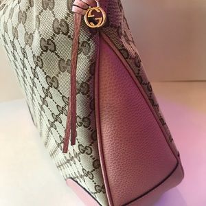 Pink Gucci shoulder bag brand new authentic